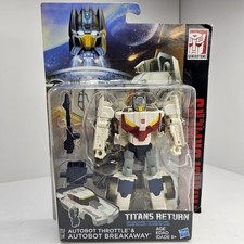 Transformers Titans Return Deluxe class Autobot Throttle & Autobot Breakaway