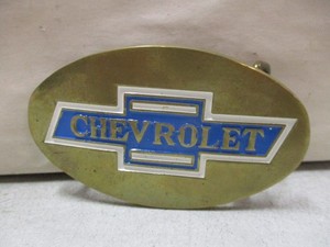 1978 Baron Buckles Chevrolet Bass Belt Buckle