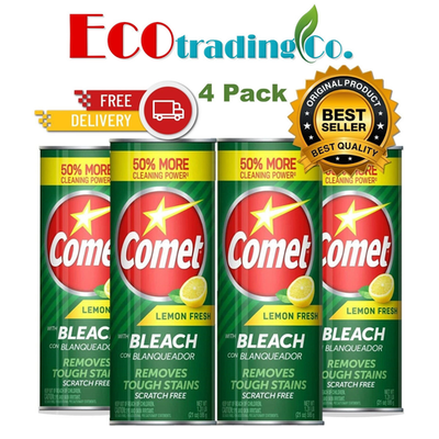 #ad 21 oz. All Purpose Abrasive Powder Cleaner with Bleach Lemon 4 Pack $7.72