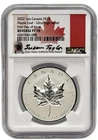 2022 CANADA SILVER 20 DOLLARS MAPLE LEAF NGC REVERSE PF 70 HIGH RELIEF PROOF