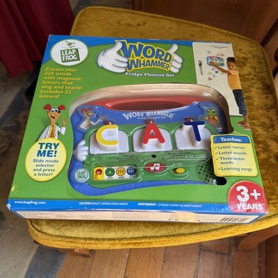 Leap Frog Word Whammer Fridge Phonics Set 32 Magnetic Letters Vintage 2004 Toy