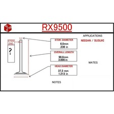 ITM Engine Components RX9500 Engine Exhaust V...