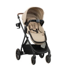 Travertine,WITH GREEN GENTLE FABRIC -Evenflo-SHYFT INTUITI STROLLER 14810