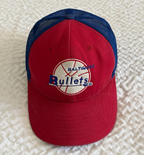 Reebok Baltimore Bullets Snapback Trucker Hat...