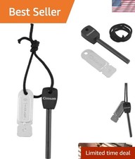 Reliable Firestarter Tool - Ferrocerium Flint Striker for All Weather Conditions