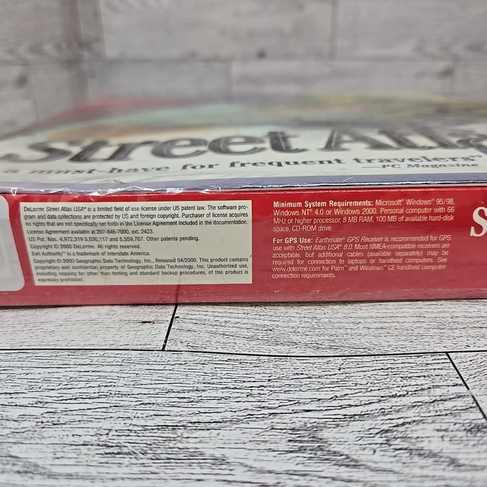 DELORME Street Atlas USA Version 8.0 / Map 'n' Go CD-Rom Atlas 2000 NEW - Image 3 of 4