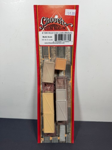 Chooch Enterprises 7266 CAJAS DE MADERA CARGAS Accesorio Tren Escala Media HO & N | Zustand: New