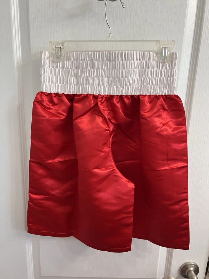 Disfraz de boxeo Title talla 14 pantalones cortos con bata Foto 4 de 4