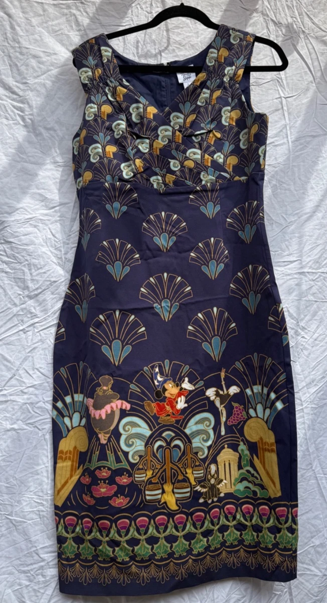 strapless open back dress Tropical Fit & Flare Dress| Retro & Vintage Dresses M main image 1