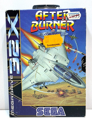 After Burner Complete - SEGA Mega Drive 32X - Mit Anleitung - Retro - mit OVP