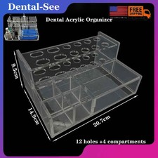 Dental Acrylic Composite Applicator Dispenser Organizer Holder Storage Box