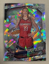 2025 Panini Prizm - Lucy Olsen Cracked Ice Variant (RC), Card #145