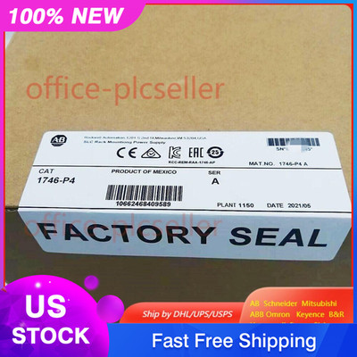 New Sealed Allen-Bradley 1746-P4 SER A SLC 500 Power Supply Module AB 1746-P4