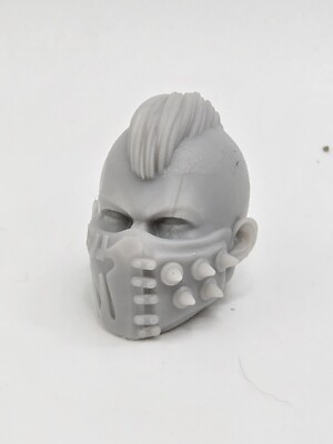 3d Printed BRASS BARON  HEAD 1:12 6'' Joe Classified/Legends