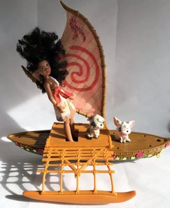 disney moana starlight canoe and friends