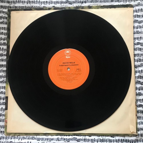 2 David Wills 70's Epic LP's + Epic 4 Song Country Sampler Promos All Play EX - Picture 12 of 19