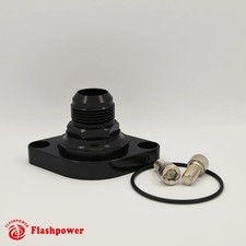 Billet Aluminum Water Neck Thermostat Housing Chevy Small Big Sbc Bbc 16an Blk