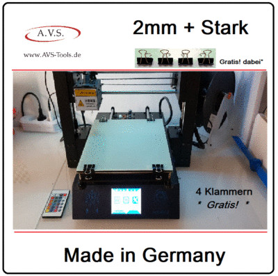 Dauerdruckplatte Gfk Fr4 Tevo Tornado 3D Drucker Printer Tuning Heatbed Modul V6