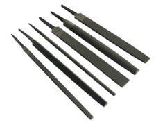 ENGINEERS HAND FILES X 3 SMOOTH, SECOND BASTARD HAND FLAT SQUARE ROUND TRI HALF