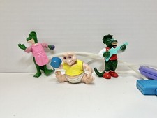 McDonalds Dinosaurs TV Show Happy Meal Toy Dino Motion Baby Sinclair 1992 VTG
