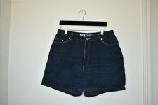 Vintage Y2K Dark Wash Denim Shorts