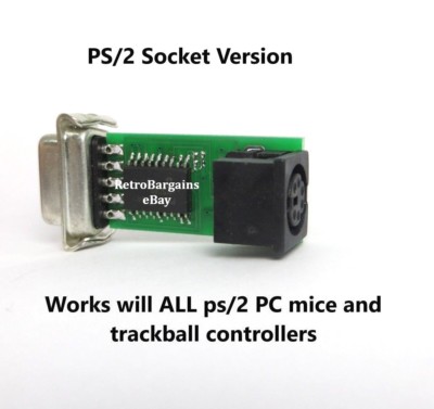 PS/2 zu Amiga 500 600 1200 2000 3000 4000 Maus Adapter Konverter PS2 