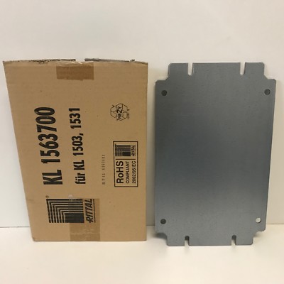 NEW OLD STOCK! RITTAL GALVANIZED ELECTRICAL CABINET BACK PLATE KL 1563700