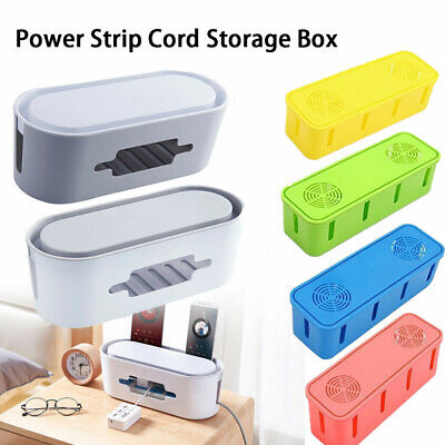 Cable Storage Box Case Wire Management Socket Safety Tidy Organizer Xmas Gift