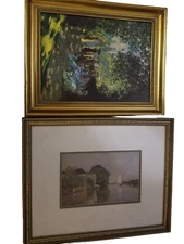Thailand Art / Ready To Hang With Frames ( Clean Authentic ) No Returns!