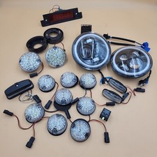 DEFENDER LED CLEAR LAMP KIT  LED HEADLAMPS, FRONT AND REAR LIGHTS BA9718KIT