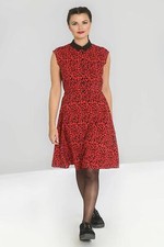 Hell Bunny Leo Retro Skater Vintage day Tea day dress