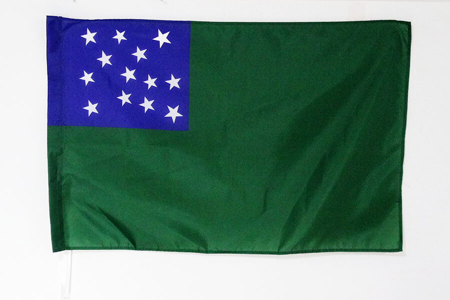 BANDIERA SECONDA REPUBBLICA DI VERMONT 150x90cm - BANDIERA SECOND VERMONT REPUBL