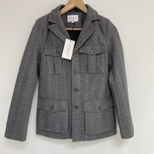 Na-kd Tweed Blazer Josefine Hj X Na-kd Grey Eu 34 6-8 Jacket - Brand New Tags