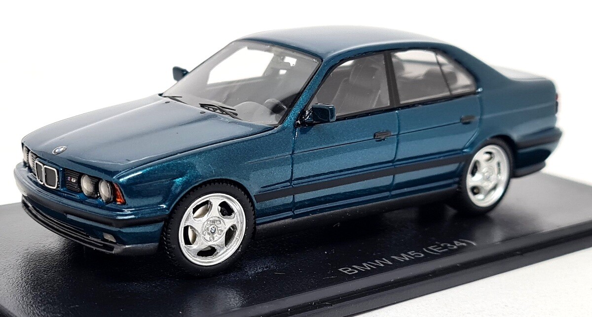 Neo 1/43 - BMW M5 E34 1994 Metallic Green Resin Scale model car | eBay 