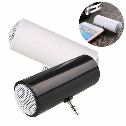 3.5mm Small Speaker Stereo Amplifier Loudspeaker For MP3 Mobile MP4 Phone F4R3 - Picture 1 of 13