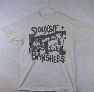 #ad Siouxsie and the Banshees the cure Unisex White T shirt Size S 5XL $17.99