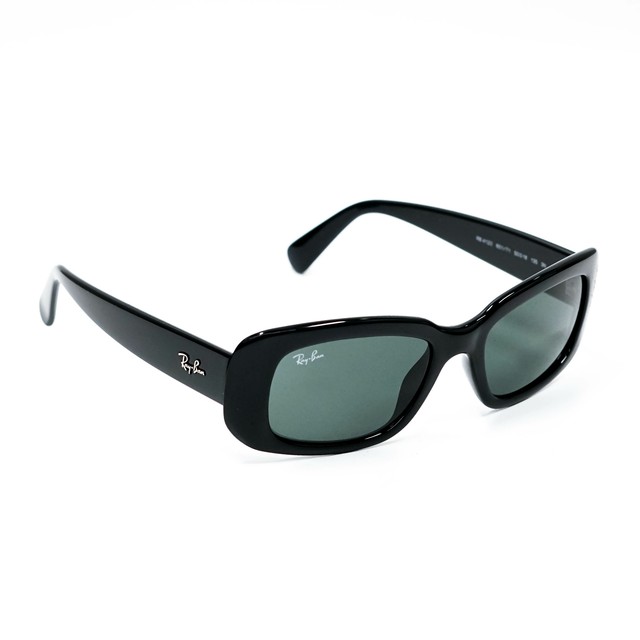 ray ban black rectangle sunglasses