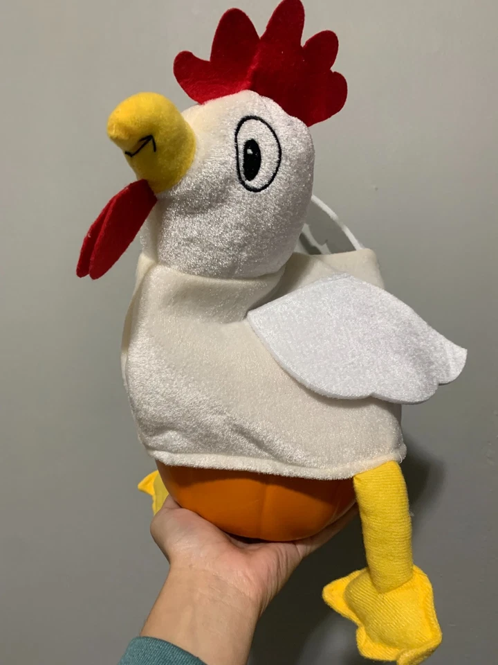 Sombrero de Pollo Adulto Talla Única Sombrero Loco Día Disfraz Divertido 1G Halloween Divertido Foto 3 de 4