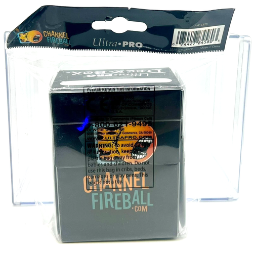 Magic The Gathering Old School Channel Fireball .com 60ct Deck Box Ultra Pro Magic The Gathering - Imagen 2 de 2