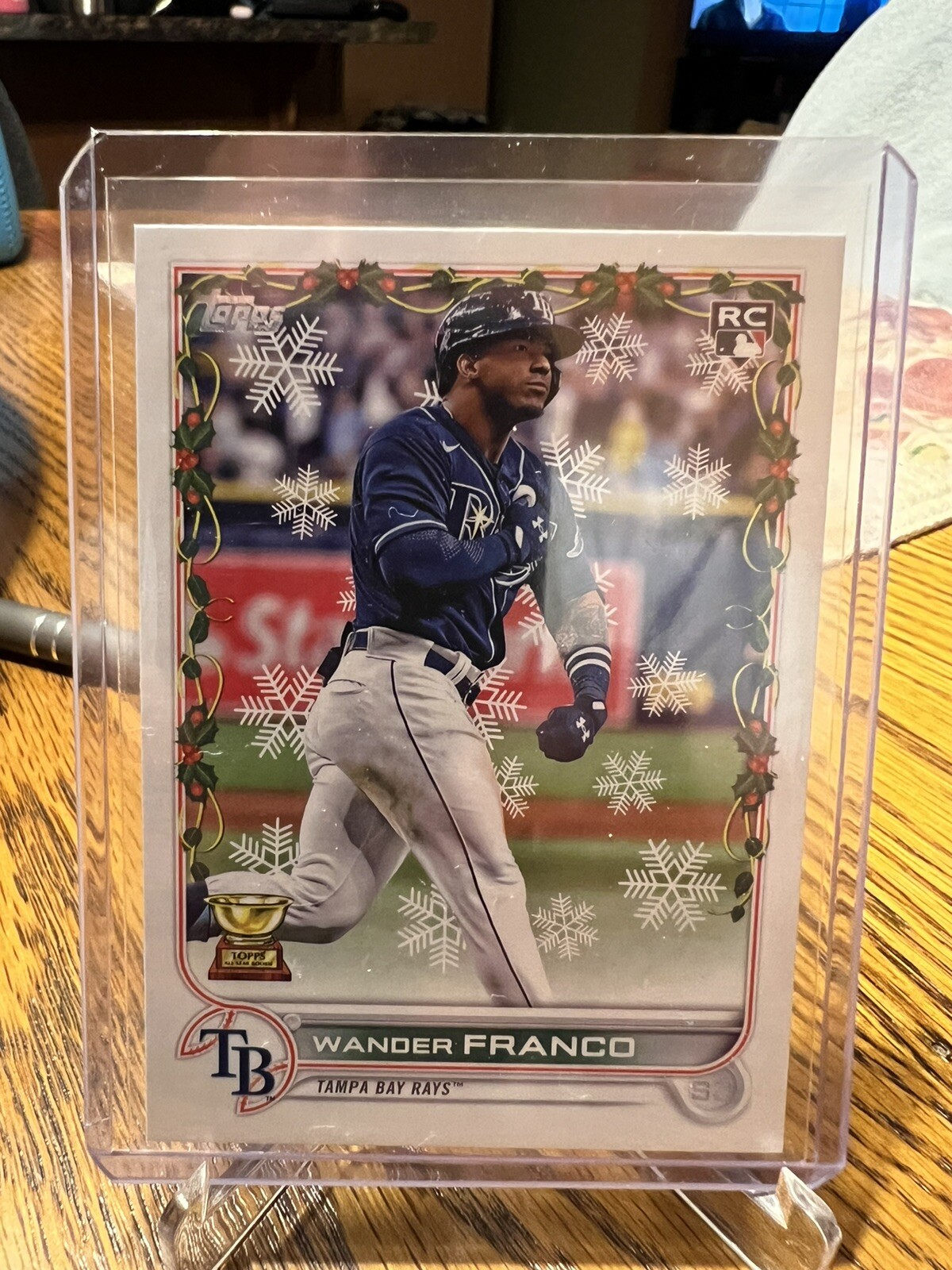 2022 Topps Holiday Wander Franco SP Rookie RC #HW181 Rays