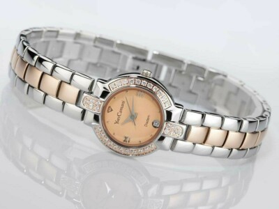 YVES CAMANI DIADEM UHR. ROSEGOLD PLATTIERT und SILBER. SWAROVSKI STEINE 129,00 