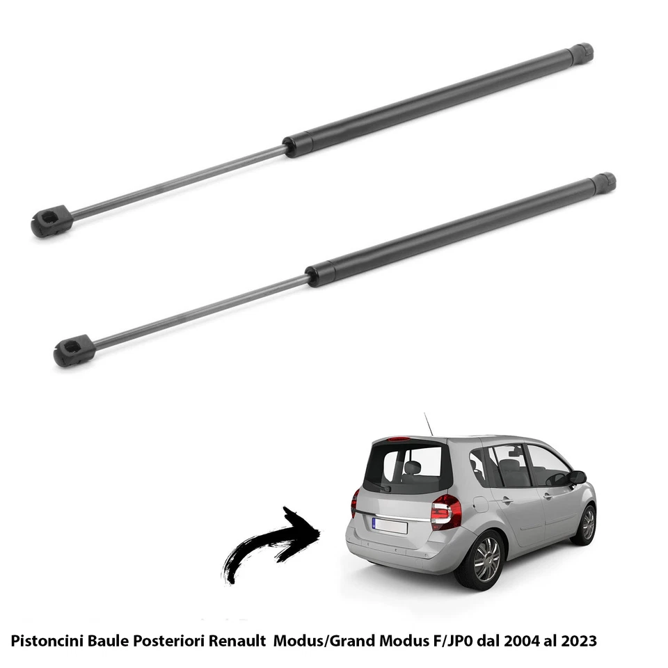 ADREINI RICAMBI 2 MOLLE A GAS PISTONCINI PORTELLONE BAGAGLI X RENAULT MODUS/GRAND M. (F/JP0)