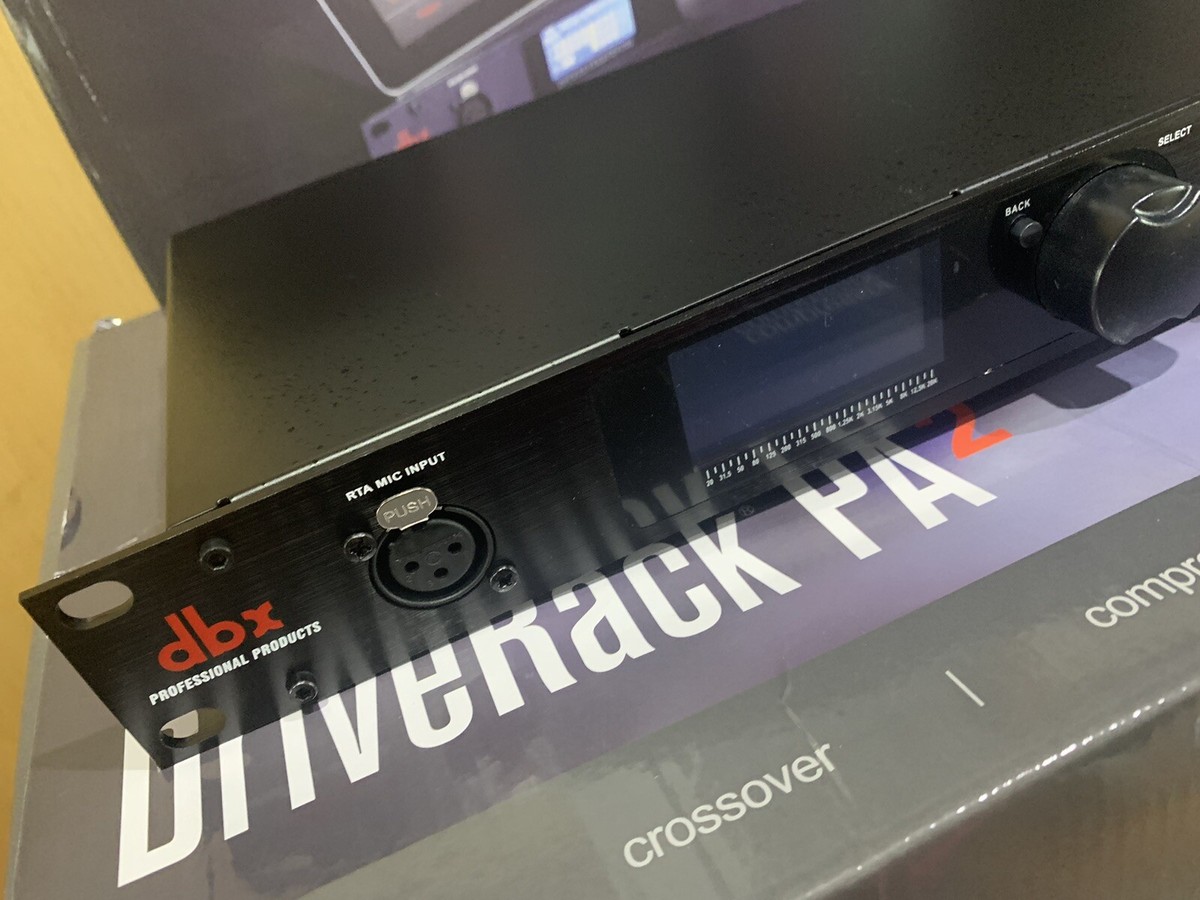 【ほぼ未使用】dbx Dack PA2 DBX DriveRack PA2 Complete Loudspeaker Management System : Amazon