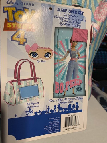 TOY STORY 4 BO PEEP Sleepover Purse, Slumber Bag and Eye Mask Set - Picture 2 of 5