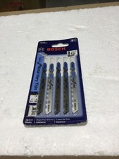 BOSCH T118G T-SHANK JIG SAW BLADES BRAND NEW PACK OF 5 BLADES FOR THIN METALS