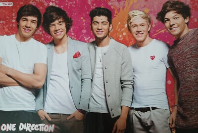 ONE DIRECTION - A3 Poster 42x28cm - 1D Fan Sammlung Clippings German Centerfold