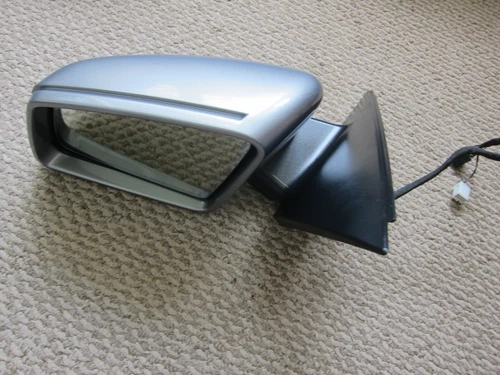 12-14 MERCEDES C300 W204 C250 DRIVER SIDE MIRROR IRIDIUM SILVER METALLIC OEM