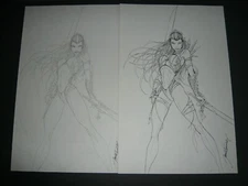 Original Art -  Commission of Aspen Comics Kiani by Jamie Tyndall 11x17