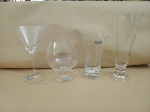 Paire De Mugs En Cristal Waterford - Gravure Budweiser Anheuser Busch - Occasion