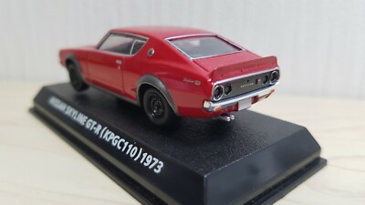 1/64 Konami NISSAN SKYLINE GT-R 2000 KPGC110 Kenmeri RED diecast